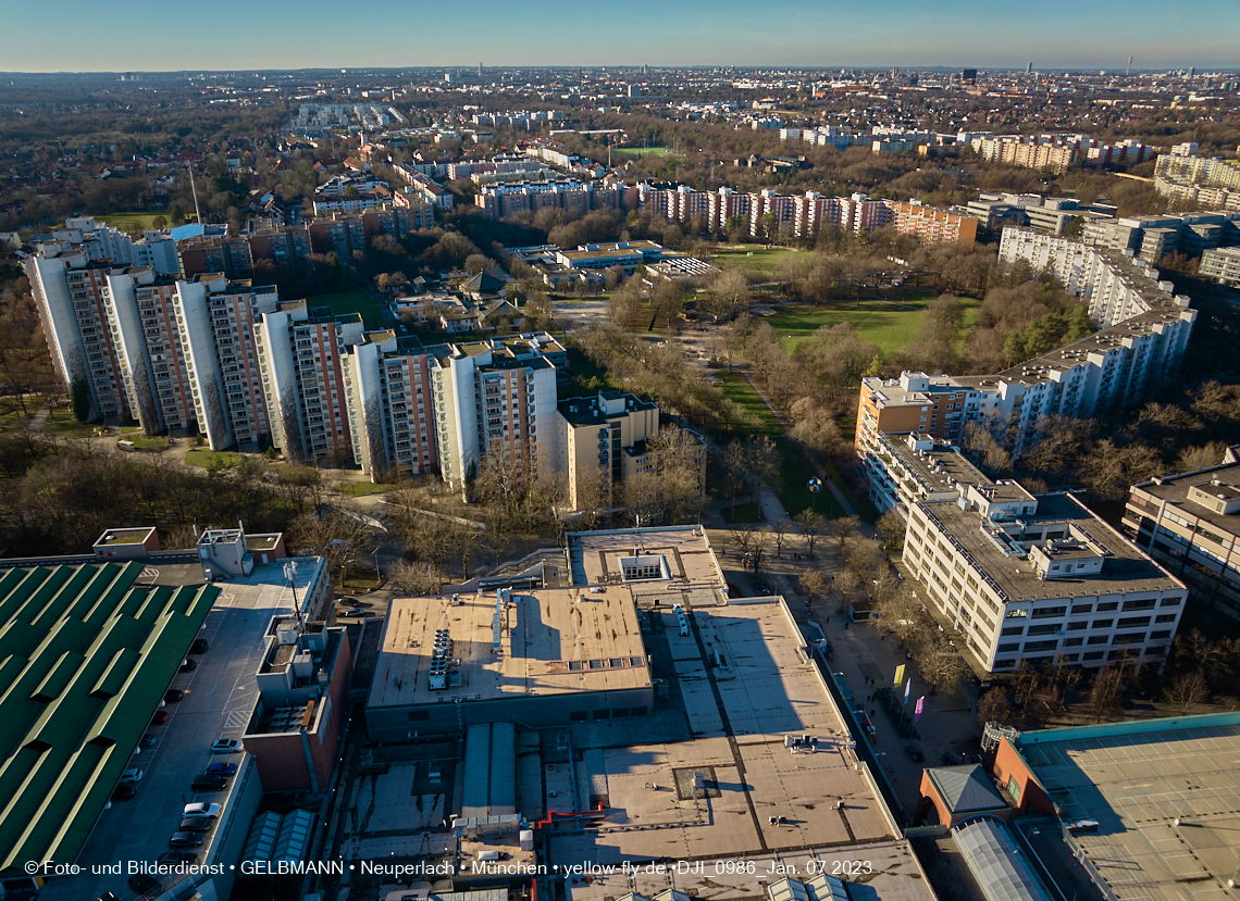 07.01.2023 - Umgebung in Neuperlach